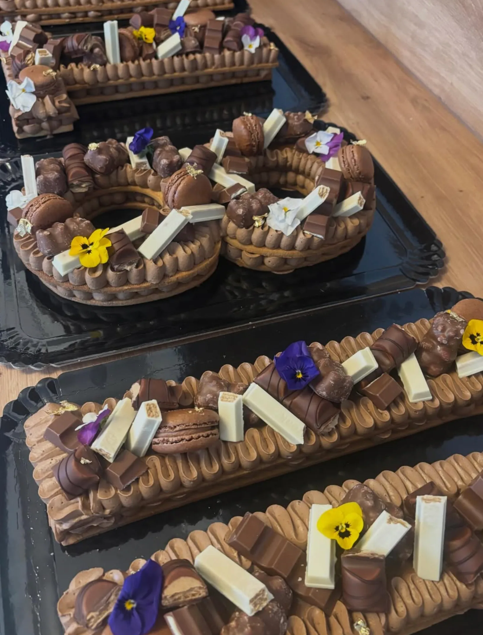 number / letter cake