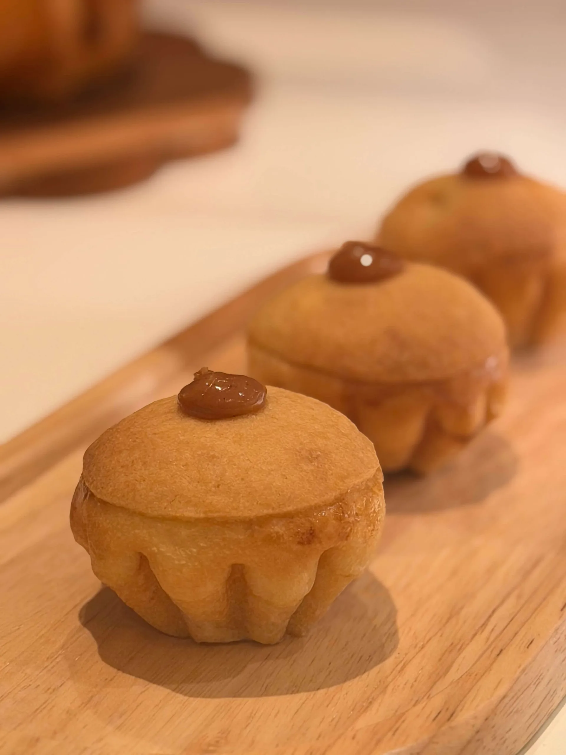 briochette cœur caramel